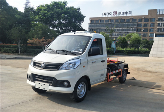 國(guó)六福田鉤臂垃圾車（3方）